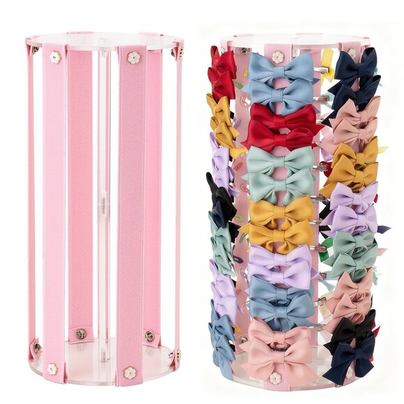Other - Large Capacity Hair Accessory Organizer - Shatterproof Acrylic Storage Solution